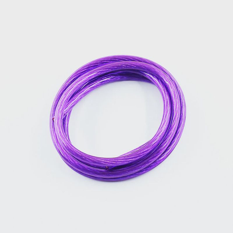 Yeah Racing 12AWG Transparent Wire - Purple/Red