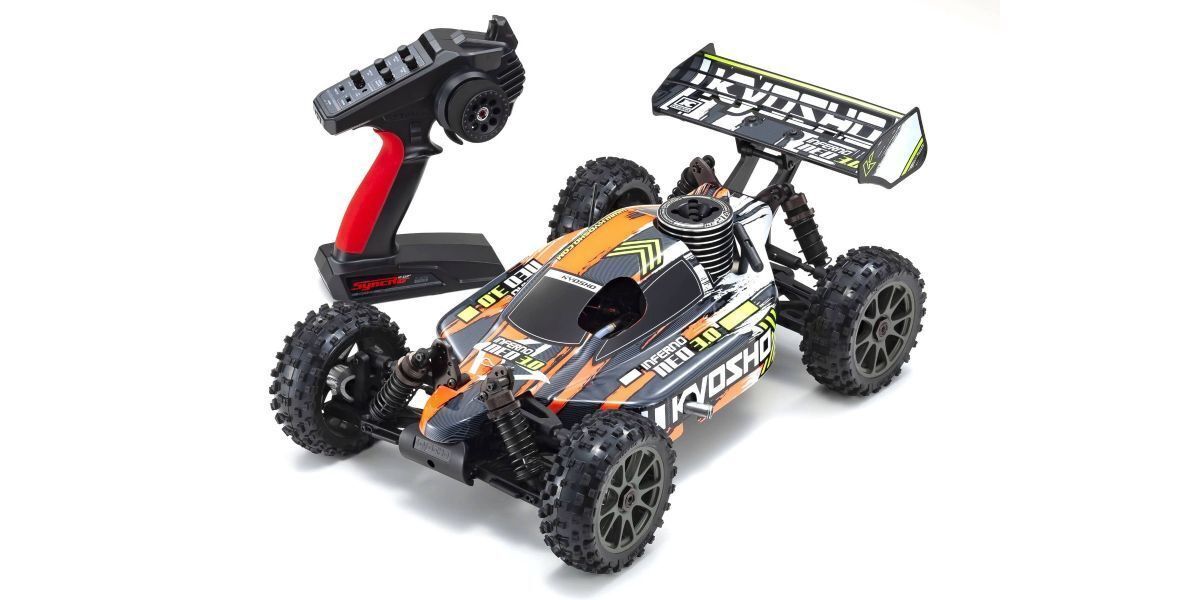 Kyosho 1/8 Inferno Neo 3.0 4WD Nitro Racing Buggy Readyset (Orange)