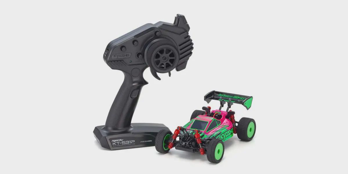 Kyosho MINI-Z Buggy Ready set INFERNO MP9 TKI Pink / Green