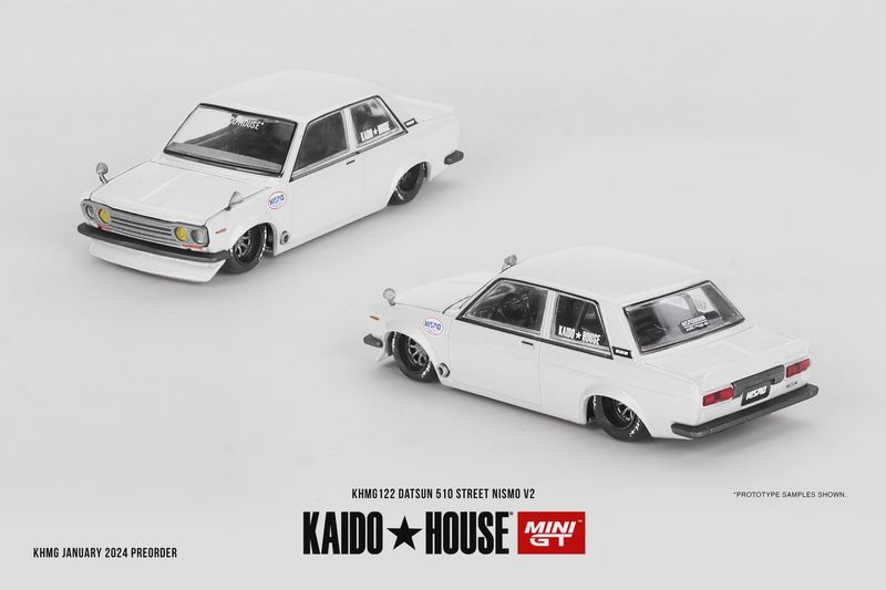 Kaido GT Datsun 510 Street Nismo V2 White
