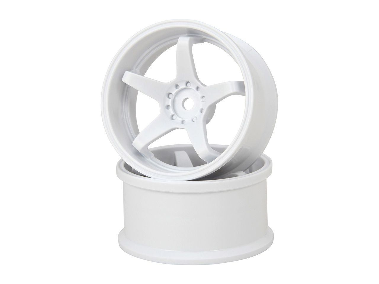 G-Force - N-Type Drift Wheel Super Traction/+8/White - Pair