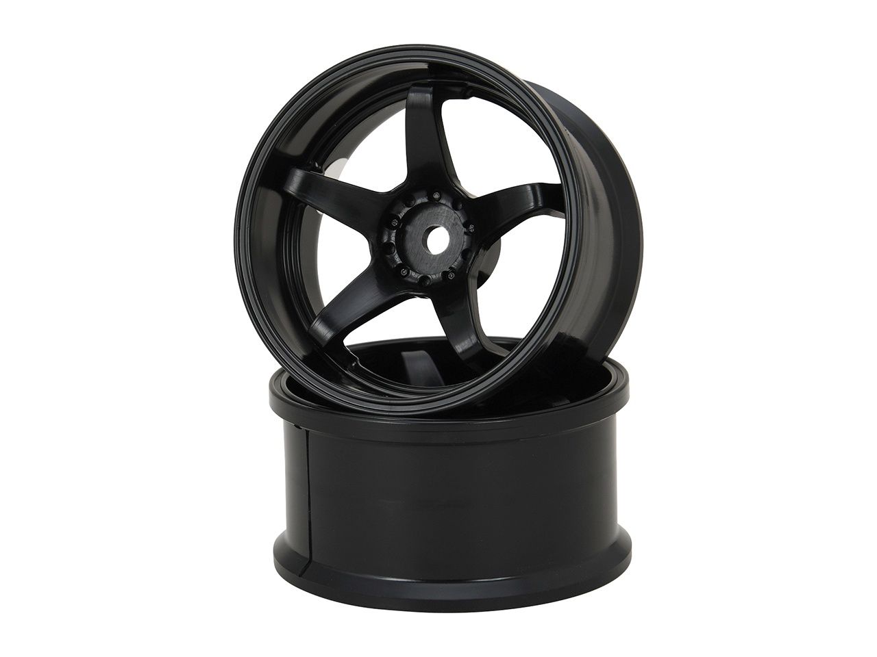 G-Force - N-Type Drift Wheel High Traction/+6/Black - Pair