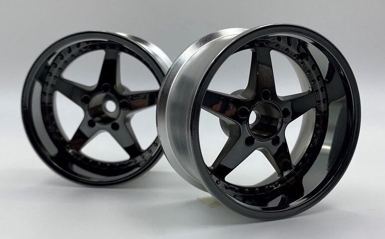 LAB - WORK EQUIP Wheel off8 Black Chrome