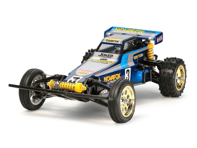 Tamiya -  1/10 SCALE R/C 2WD HIGH PERFORMANCE OFF ROAD RACER NOVAFOX