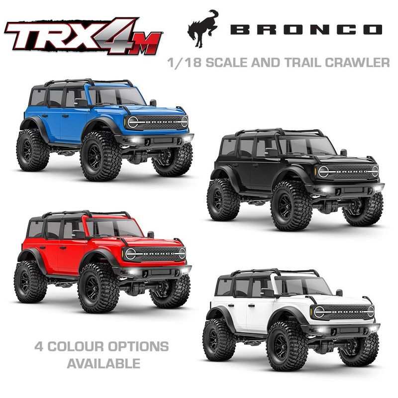 TRAXXAS TRX-4M SCALE &amp; TRAIL CRAWLER FORD BRONCO