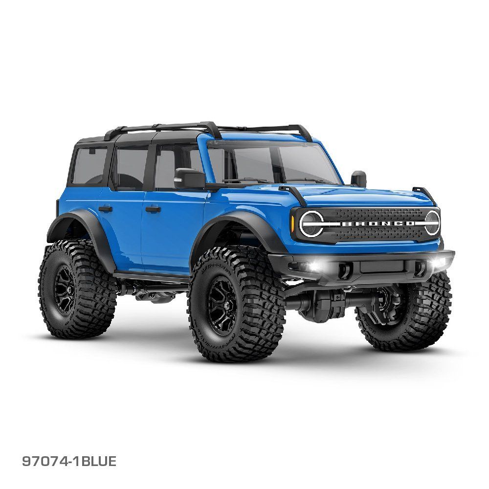 TRAXXAS TRX-4M SCALE &amp; TRAIL CRAWLER FORD BRONCO, Color: Blue
