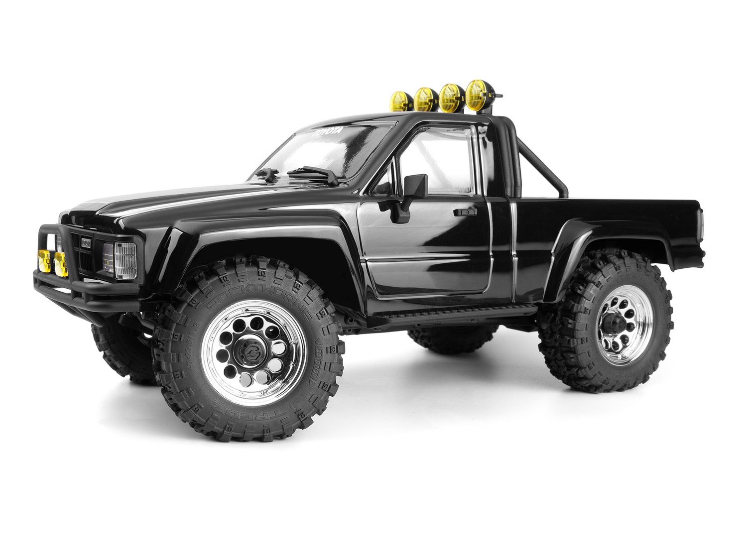 HPI Venture18 1985 Toyota Hilux SR5 - Black - BRUSHED, Color: Black