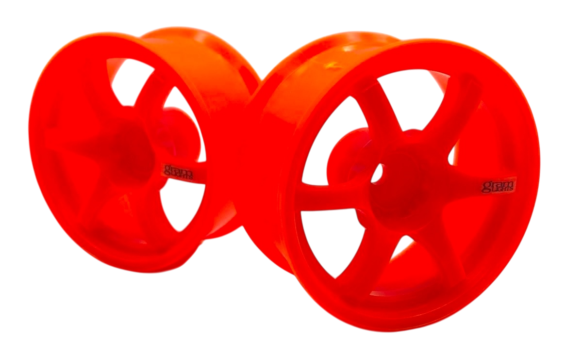 Neon Color gram LIGHTS 57D Sports WHEEL off8 Orange