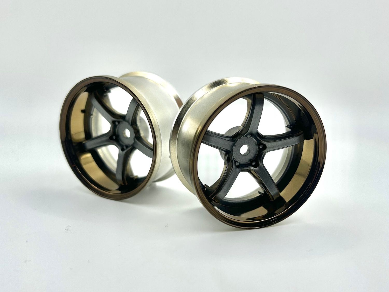LAB – Emotion T5R2P Wheels Offset 6mm – (Bronze/Metallic Grey) - PAIR