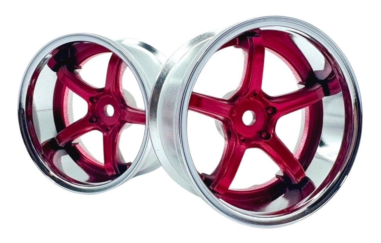 LAB - WORK EMOTION T5R 2P WHEEL DEEP CONCAVE off8 Candy Red - PAIR