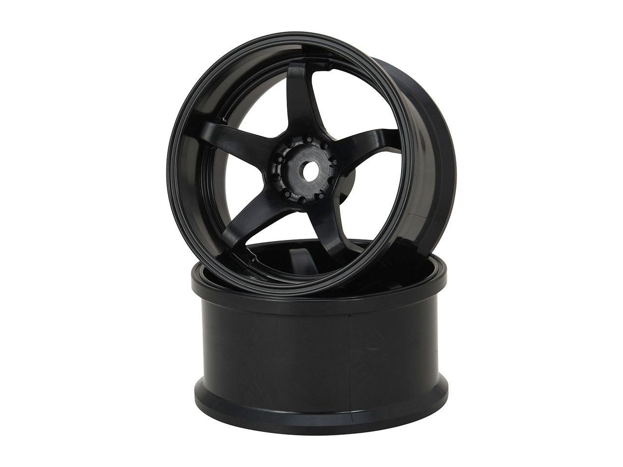 N-Type Drift Wheel Super Traction/+6/Black