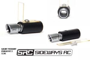 SRC Sideways RC Light Weight Exhaust 2