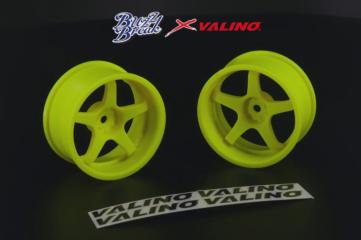 Buzz Break R-SPEC Gokutan Wheel Set 26mm - Flo Green
