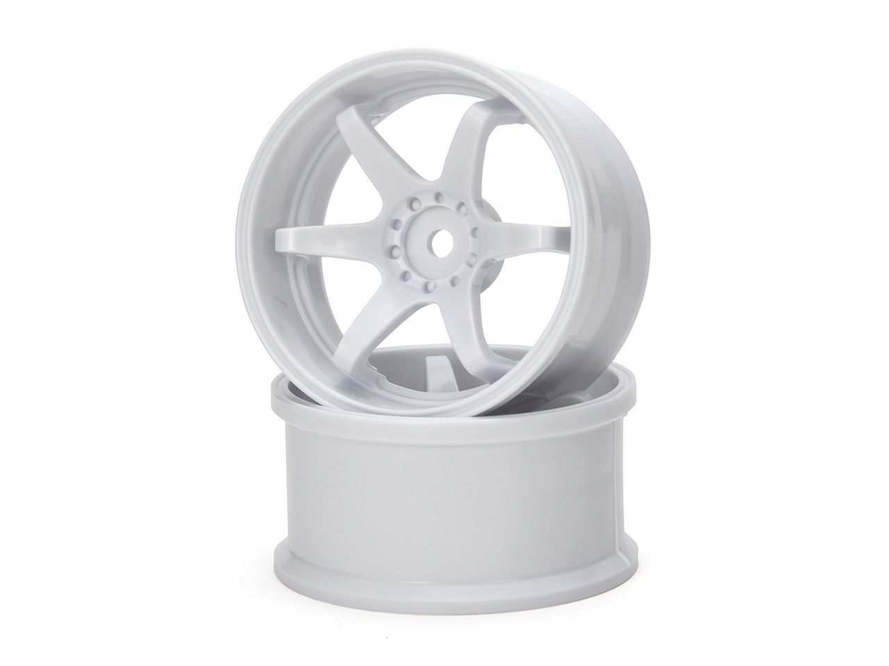 N-6 Drift Wheel High Traction /+8/White