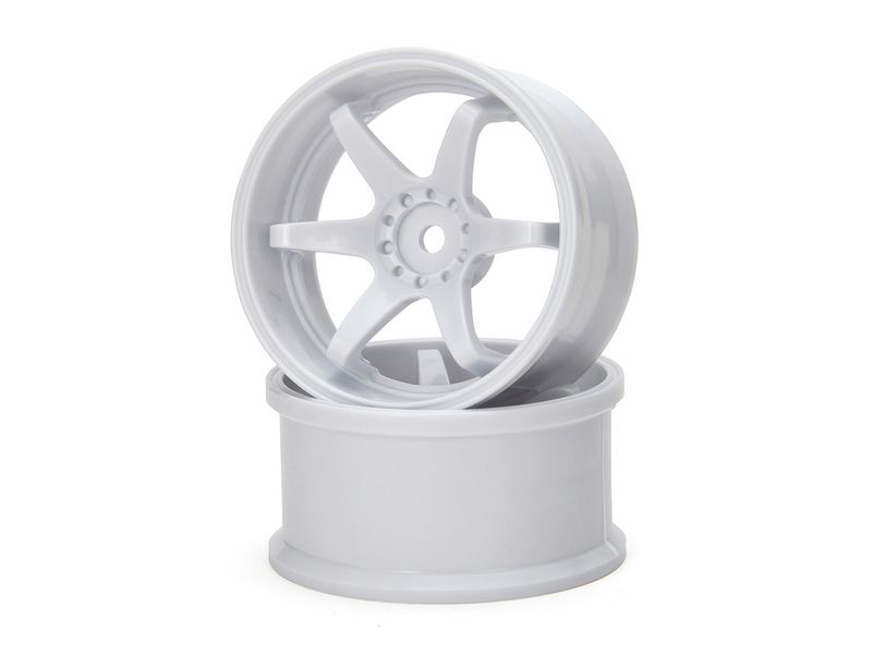 N-6 Drift Wheel High Traction /+6/White