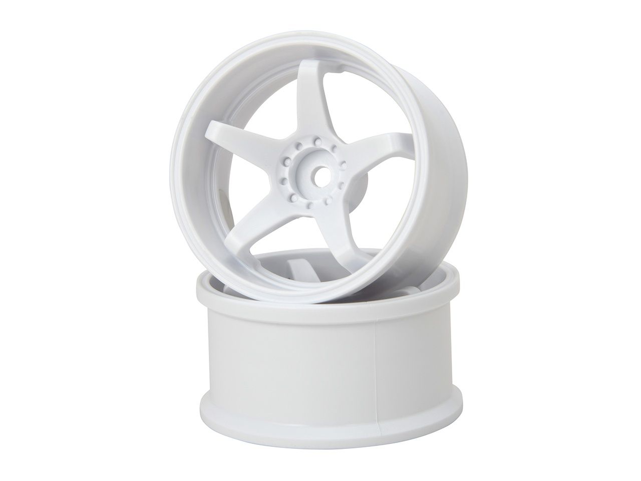 N-Type Drift Wheel High Traction/+6/White