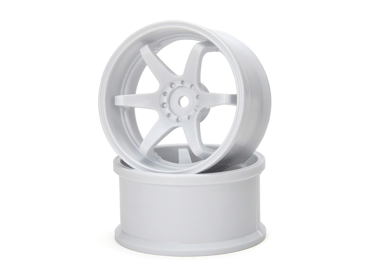 N-6 Drift Wheel Super Traction /+8/White