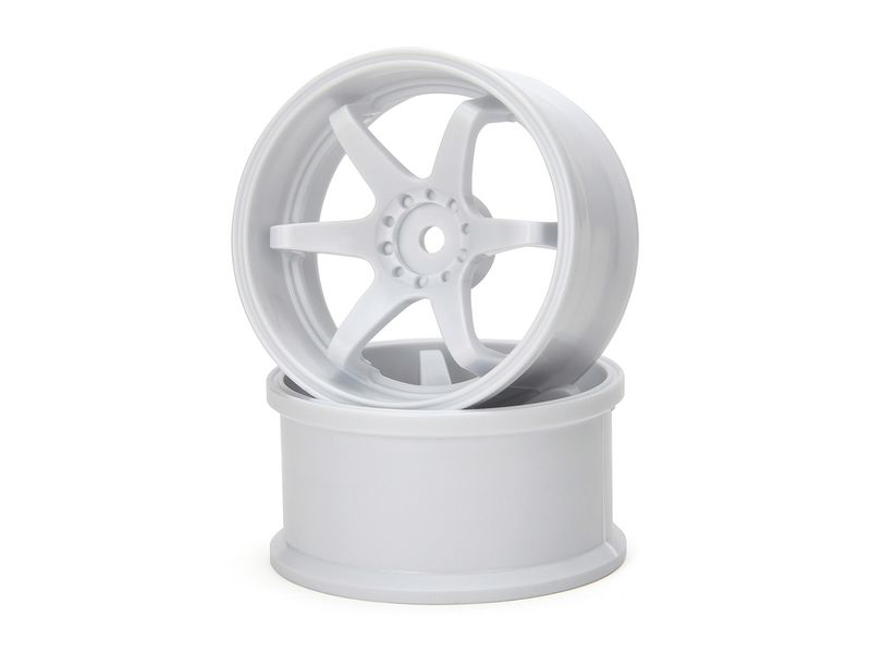 N-6 Drift Wheel Super Traction /+8/White