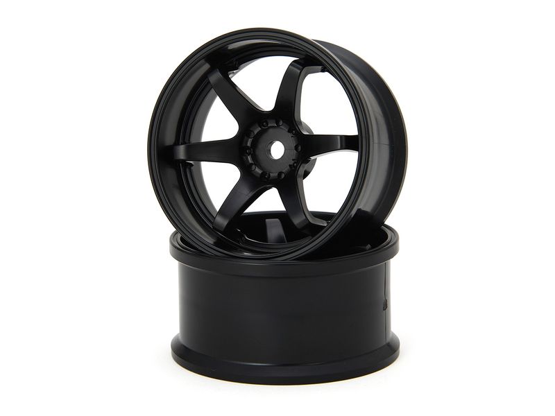N-6 Drift Wheel Super Traction /+6/Black