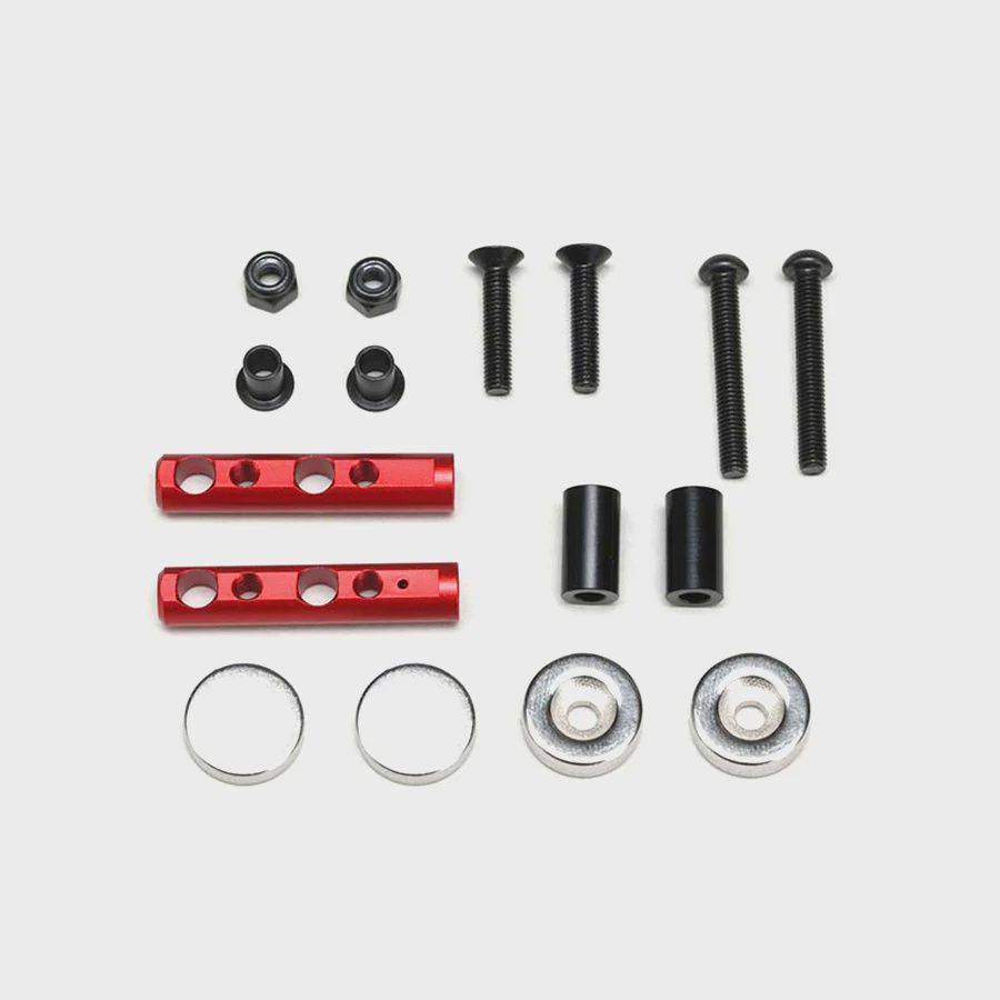 Yokomo Magnet Rear Body Mount - Red