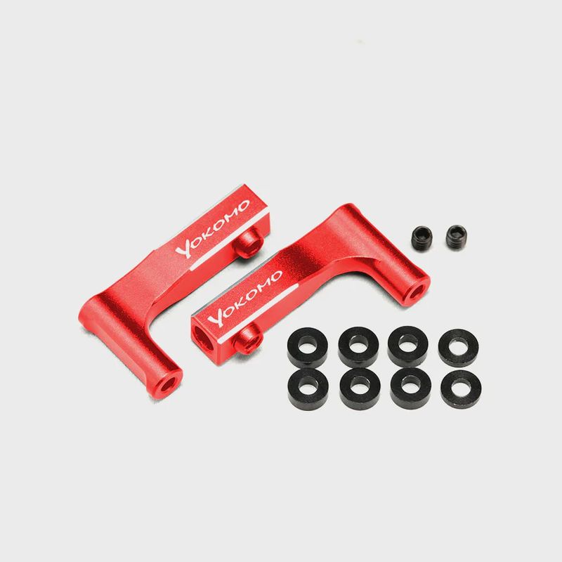 Yokomo Alum. Front Upper I Arm - Red
