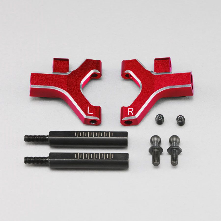 Yokomo Alum. Front Lower Arm - Short Type Red