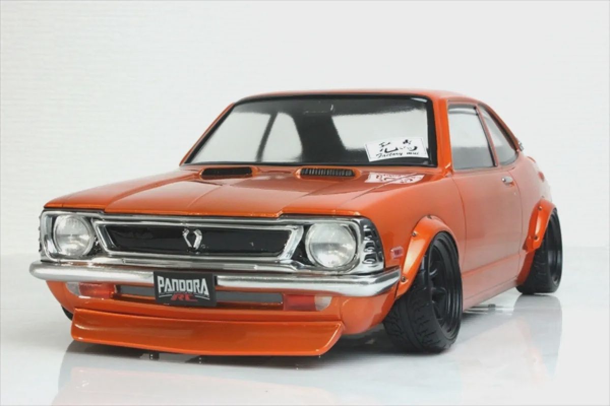 Pandora RC 1/10 Toyota Corolla Levin TE27 Unpainted Body Shell