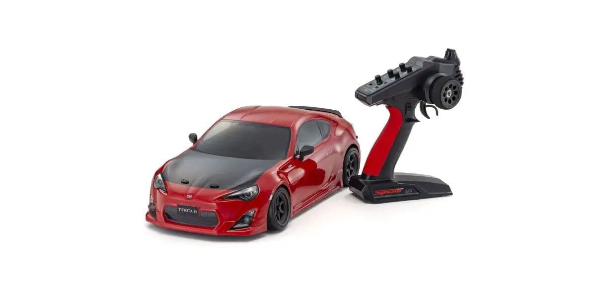 Kyosho 1/10 Fazer D2 Toyota 86 GT Tuned Ver. Lightning Red 2WD Electric Drift Car