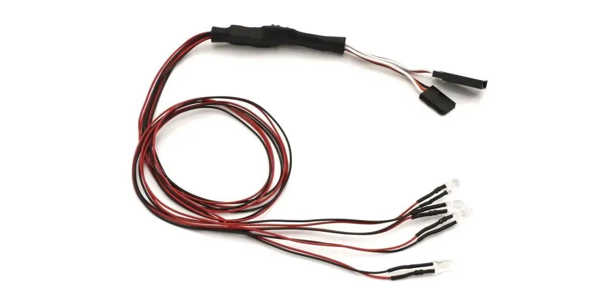 Kyosho LED Light Unit(Φ5/4 Bulbs/Halogen &amp; Red)