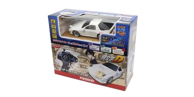 Kyosho First Mini-Z Initial D Mazda Savanna RX-7 FC3S White