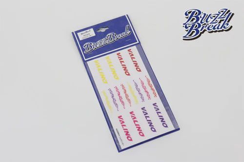 BuzzBreak Cut-out letter rim sticker (Die-Cut) Decals for Wheels [Overdose] BB-ST-006