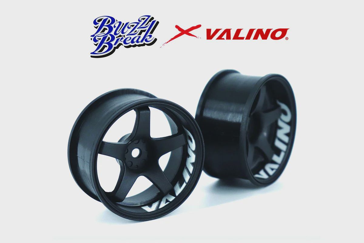 Buzz Break X Valino (#BB-RW-003) GV117D R-SPEC Wheel Set 26mm - Black