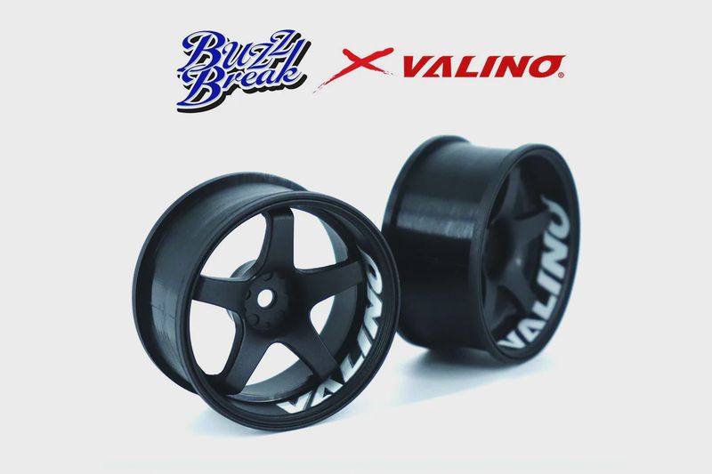 Buzz Break X Valino (#BB-RW-003) GV117D R-SPEC Wheel Set 26mm - Black