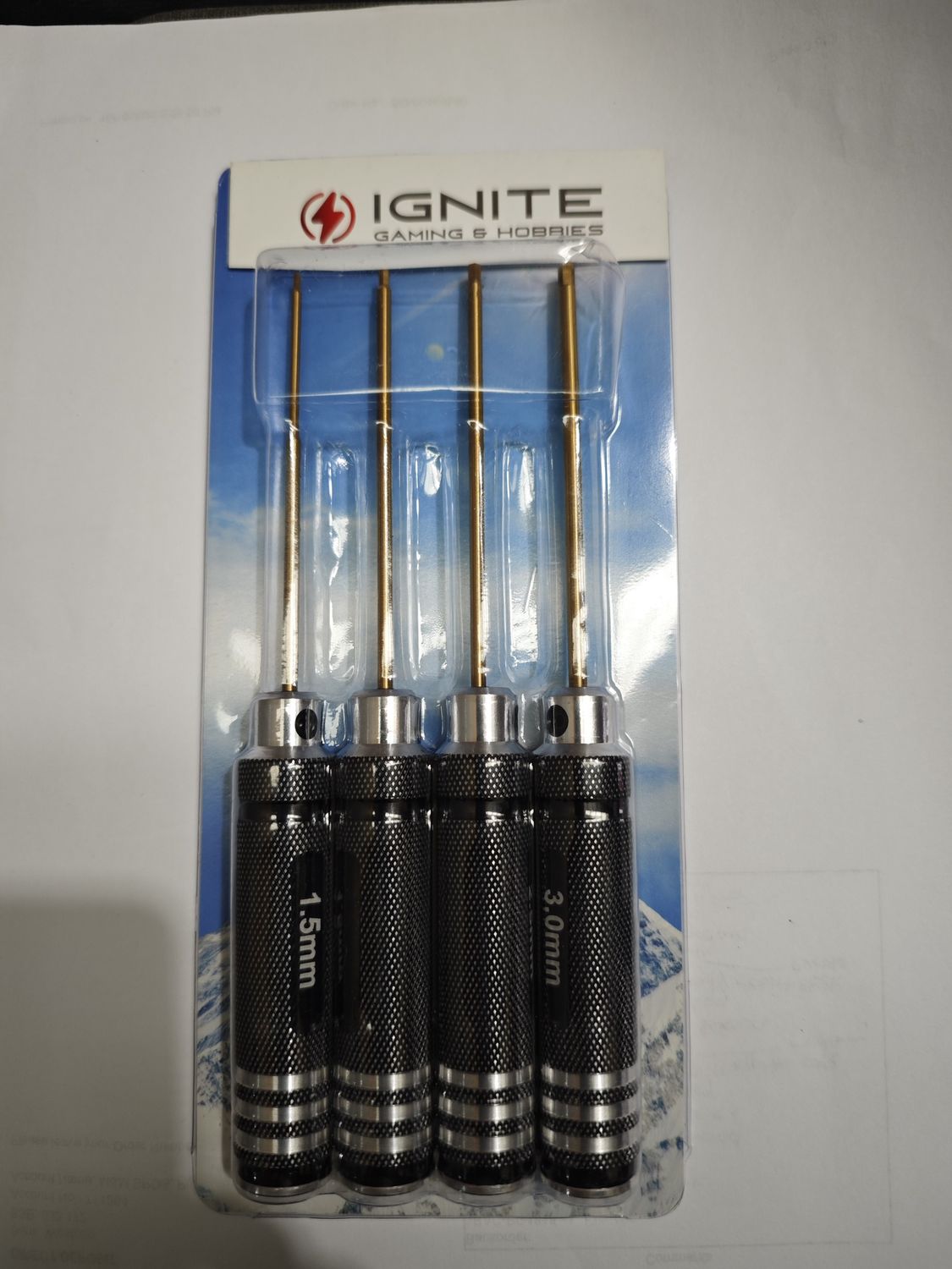 Ignite 4 piece Hex Bit Tool Kit