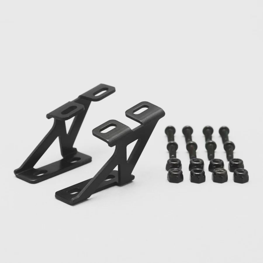 Yokomo Alum. Wing Mount (Low Type) - Black