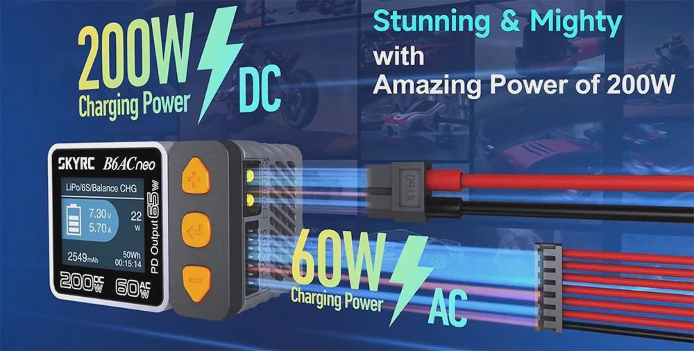 SKYRC B6AC Neo 1-6S Smart Charger