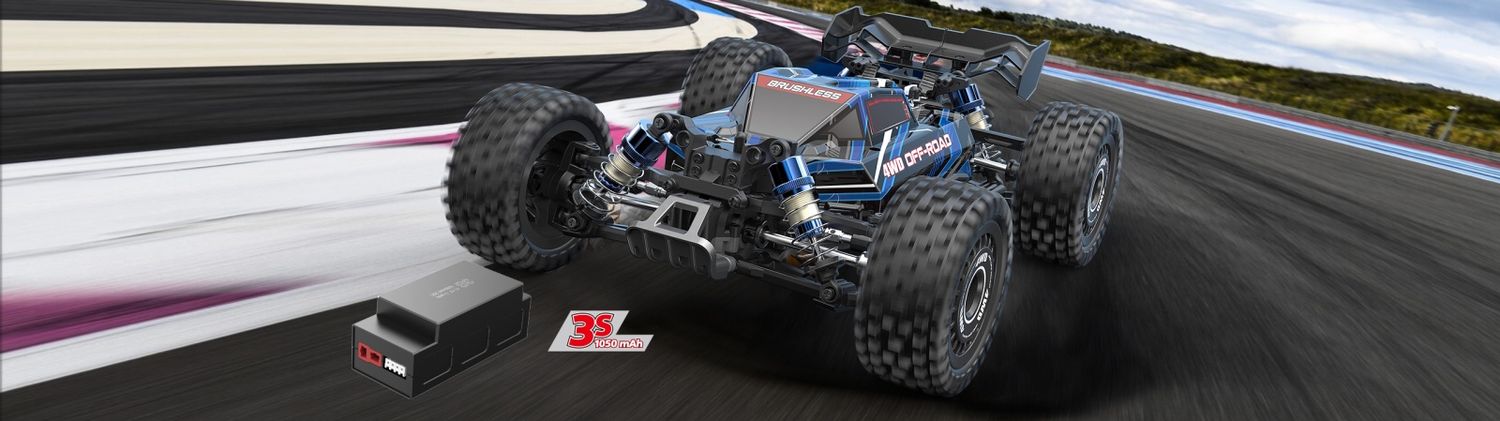 MJX 1/16 Hyper Go 4WD Off-road Brushless 3S RC Buggy