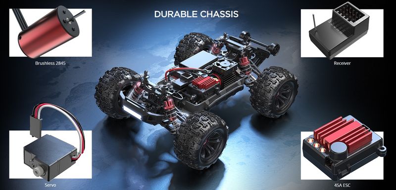 MJX 1/16 Hyper Go 4WD Off-road Brushless 3S RC Buggy