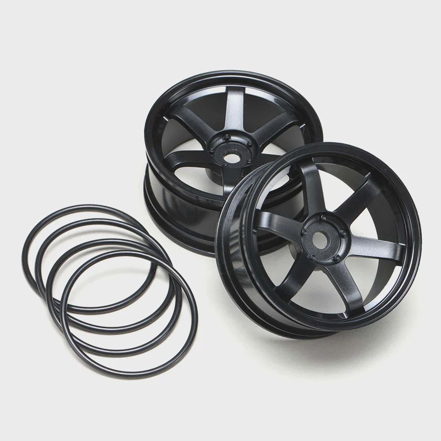 Yokomo 6-Spoke Drift Wheel - Black