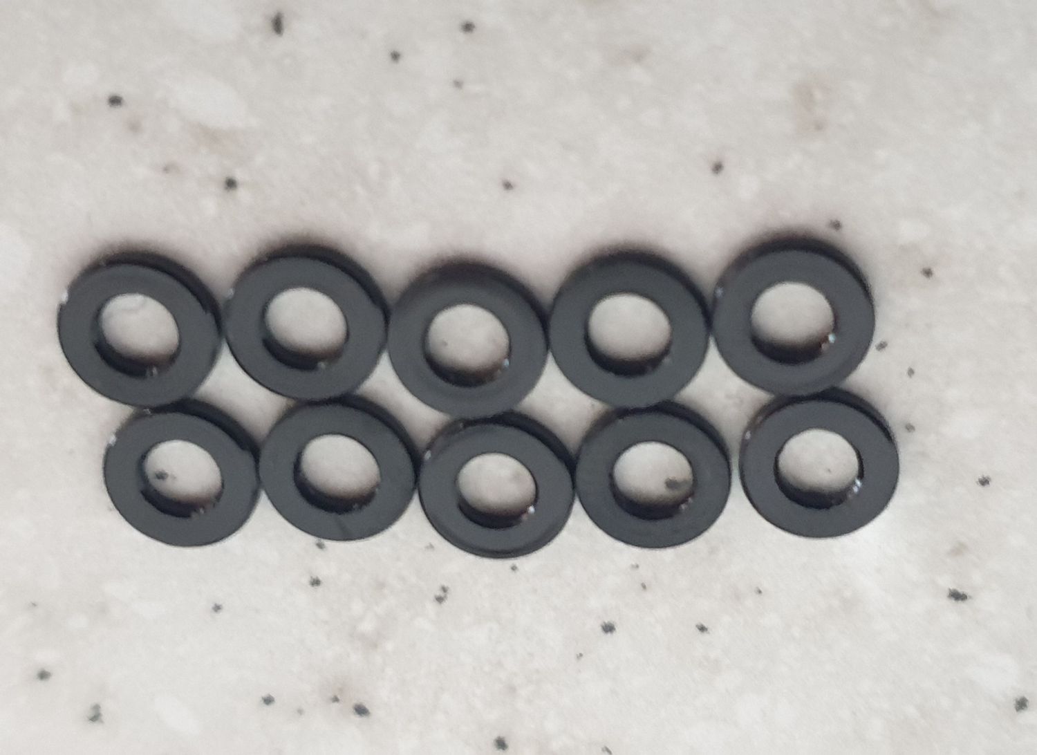 3mm Spacer 10pcs -Black