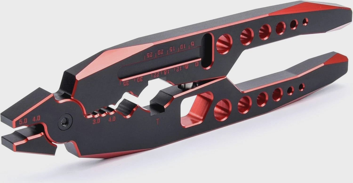 RC Shock Absorber Pliers Metal Multifunction Clamp - Red&amp;black