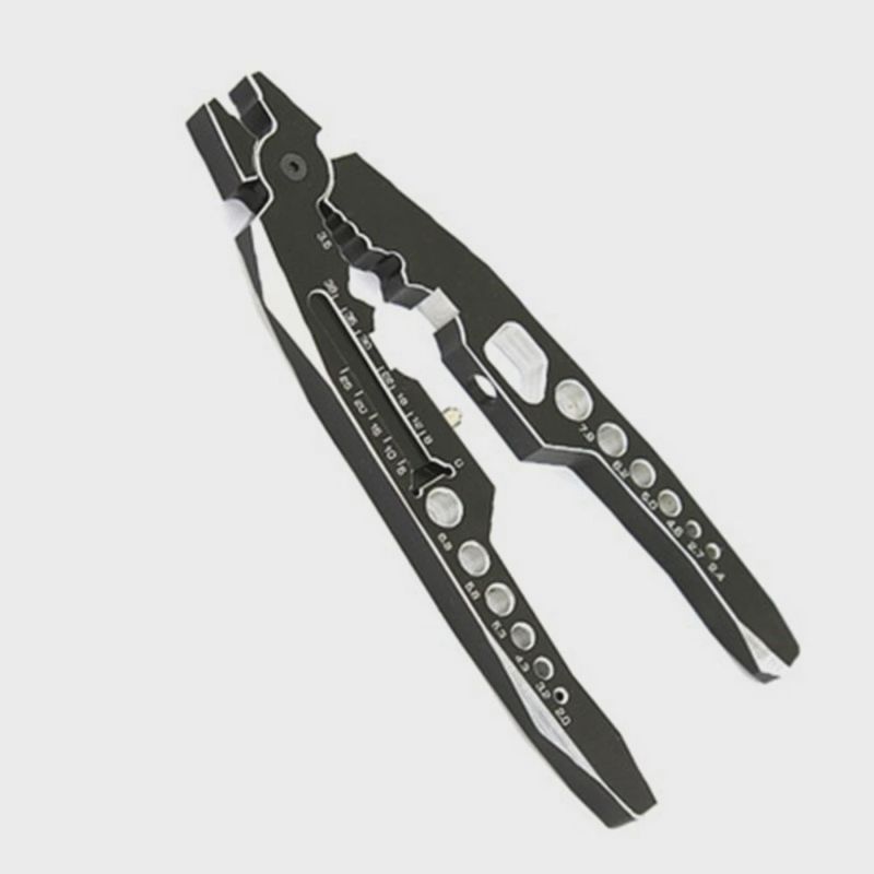 RC Shock Absorber Pliers Metal Multifunction Clamp - Silver&amp;black