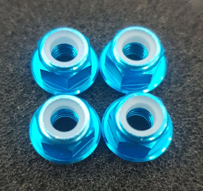 Ignite Alumunium Wheel Nut - Blue