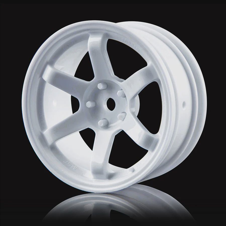 MST TE37 High Traction Wheel - White, Offet: 5