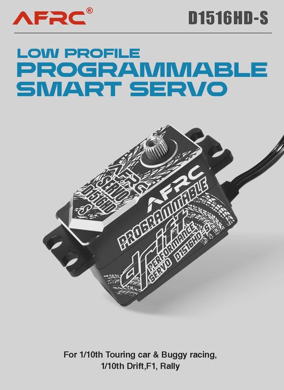 AFRC D1516HD-S Professional Drift Kit Low Profile Servo (Programable)