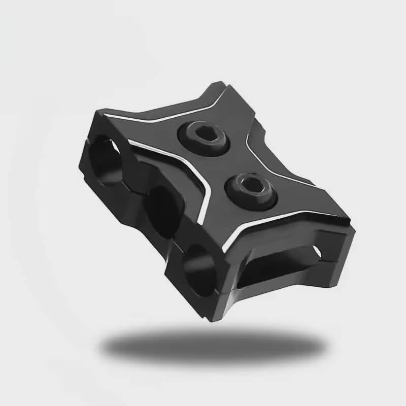 Ignite Black Metal ESC Motor Cable Manager Wire Holder Fixed Clamps Buckle Compatible with 1/10