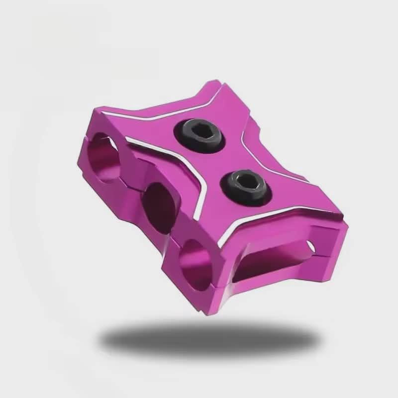 Ignite Pink Metal ESC Motor Cable Manager Wire Holder Fixed Clamps Buckle Compatible with 1/10