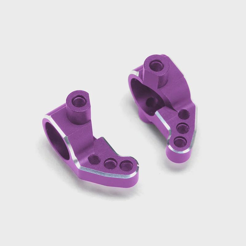 Yokomo Alum. Light Weight SP Steering Block - Purple