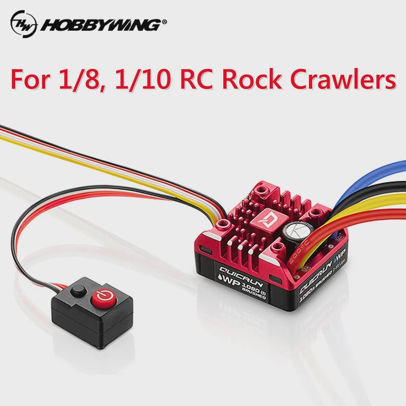HobbyWing QuicRun 1080 G2 80A Brushed ESC