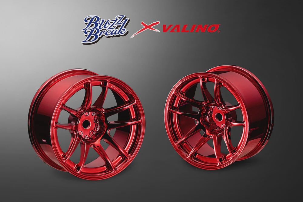 Buzz Break VALINO N820S Wheel Set 26mm - BB Chrome Red